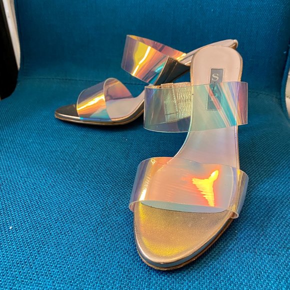 SJP by Sarah Jessica Parker Iridescent Heels - Picture 1 of 12